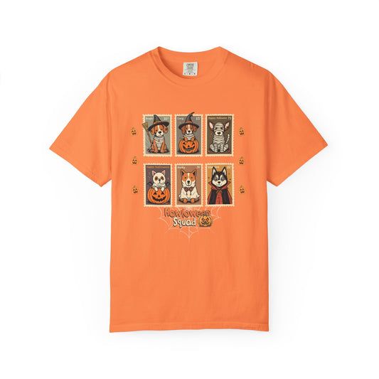 Halloween Pet Portraits Unisex T-shirt, Funny Dog Shirt, Fall Fashion, Pet Lover Gift, Halloween Costume Top