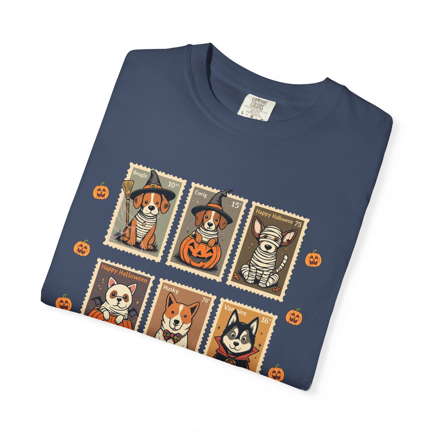 Halloween Pet Portraits Unisex T-shirt, Funny Dog Shirt, Fall Fashion, Pet Lover Gift, Halloween Costume Top